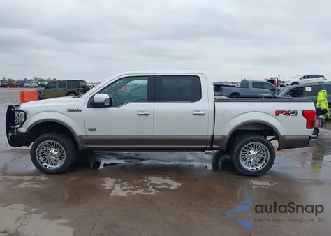 2018 Ford F-150 King Ranch z USA, uszkodzony, nr VIN 1FTEW1E51JFC43586